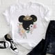 thumbnail image 1 of Disney Mickey Mouse Head Print T Shirt Woman Usa Harajuku Youthful Style Disneyland Clothes Aesthetic Fashion Female Tops TeeM Gao Jinjia LED, 1 of 2