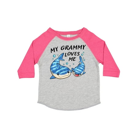 

Inktastic My Grammy Loves Me- Whale Shark Gift Toddler Boy or Toddler Girl T-Shirt