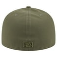 thumbnail image 4 of Men's New Era Olive Pittsburgh Pirates Color Pack A-Frame 59FIFTY Fitted Hat, 4 of 5