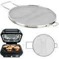 thumbnail image 3 of Splatter Shield for Ninja Foodi IG651, Replacement Stainless Steel Splatter Screen Air Fryer Accessories for Ninja Foodi Smart XL Pro 7-in-1 Indoor Grill, IG600, IG601, IG651 Air Fryer, 3 of 8