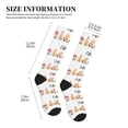 thumbnail image 2 of Lsque Coffee Gnome (2) Pattern Sport Compression Socks for Men & Women 15-20 mmHg Knee High Nurse Pregnant Running Medical and Travel Athletic, 2 of 6