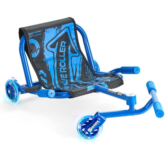 Ride on Scooter, Load Capacity of 198 lbs, Swing Side-to-Side for Amazing Ride Powered by Zig-Zag Motion, Ride on Drifting Toy for Ages 10 , Rides on Any Hard Surface for Indoor & Outdoor, Blue