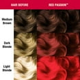thumbnail image 3 of MANIC PANIC Classic Red Passion Semi Permanent Hair Color - Medium Cherry Red Hair Dye for Women & Men That Lasts 4-6 Weeks - Vegan, Ammonia & Cruelty-Free - Create & Mix Custom Shades (4oz), 3 of 7