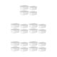 thumbnail image 2 of Inteprter Prácticos contenedores apilables para una fácil organización - Maximice el ahorro de espacio No tóxico PP Blanco 4 piezas Type2 NO2, 2 of 6