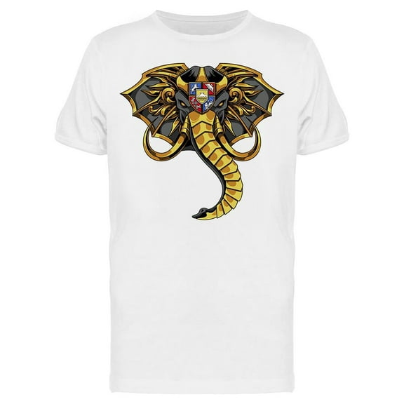 Elephant Head Ornate Tee Men's -Image by Shutterstock