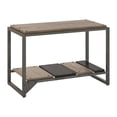 thumbnail image 1 of Bush Furniture Refinery - Storage bench - laminated wood composite - rustic gray, charred wood, 1 of 6