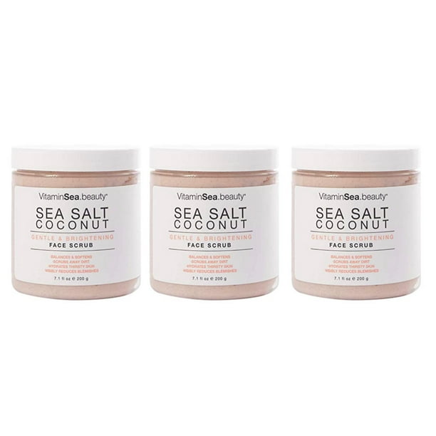 Vitamine & Sea Vitamin Sea (3Pack) Beauty Sea Salt Coconut Face