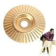 thumbnail image 4 of Angle Grinder Discs, Wood Shaper Carving Disc for Angle Grinder, Heavy Duty Carving Abrasive Disc, Stump Grinder Teeth Bore Wood Grinding Wheel for All Angle Grinders, 4 of 9