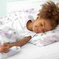 thumbnail image 4 of Sweet Jojo Designs Watercolor Floral Purple Pink and Grey Full/Queen Bed Comforter 3 Piece Bedding Set - 3 Piece, 4 of 6
