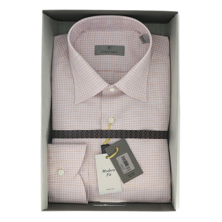 canali dress shirts on sale Impeccabile regular fit shirt in White cotton