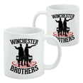 thumbnail image 2 of Supernatural Winchester Brothers White Mug, 2 of 4