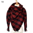 thumbnail image 1 of Opolski Winter Shawls Patchwork Keep Warmth Comfortable Winter Women Splicing Scarf for Gift, 1 of 8