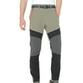 thumbnail image 4 of HOOMEUMY Mens Stretch Work Hiking Pants Casual Outdoor Breathable Travel Climbing Fishing Pants (Khaki,XXXXXL), 4 of 6