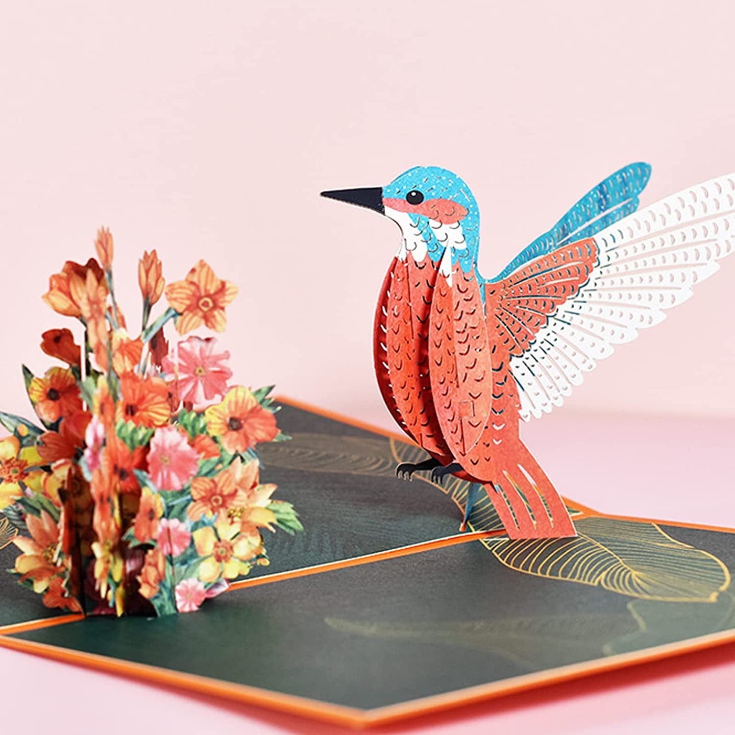 Dream Lifestyle 3D Hummingbird Pop Up Greeting Card - 3D Lovepop Pop Up Card  Gift for Birthday, Mothers Day, Fathers Day, Thanksgiving, Birds Lover Etc  - Walmart.com