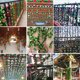 thumbnail image 2 of Nvzi Paquete de 5 rosas artificiales colgantes de 9 m, color rojo, para decoración de hogar, hotel, oficina, boda, fiesta, jardín, manualidades., 2 of 2