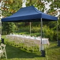 thumbnail image 2 of Topeakmart 15 x 10 FT Pop-up Commercial Canopy with Adjustabale Height, Navy Blue, 2 of 7