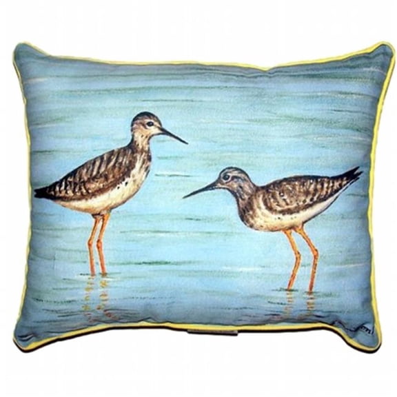 Yellow Legs Extra Large Zippered Pillow