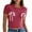 Wine, variant on TNDBKQWR Clearance Shirts for Women Women T Shirt Work Tops for Women Crew Neck Shirt Sexy Tops for Women Going Out, White, XXL