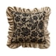 thumbnail image 1 of Funda de almohada de felpa floral de lujo de estilo francés, 45 x 45 cm, 1 of 2