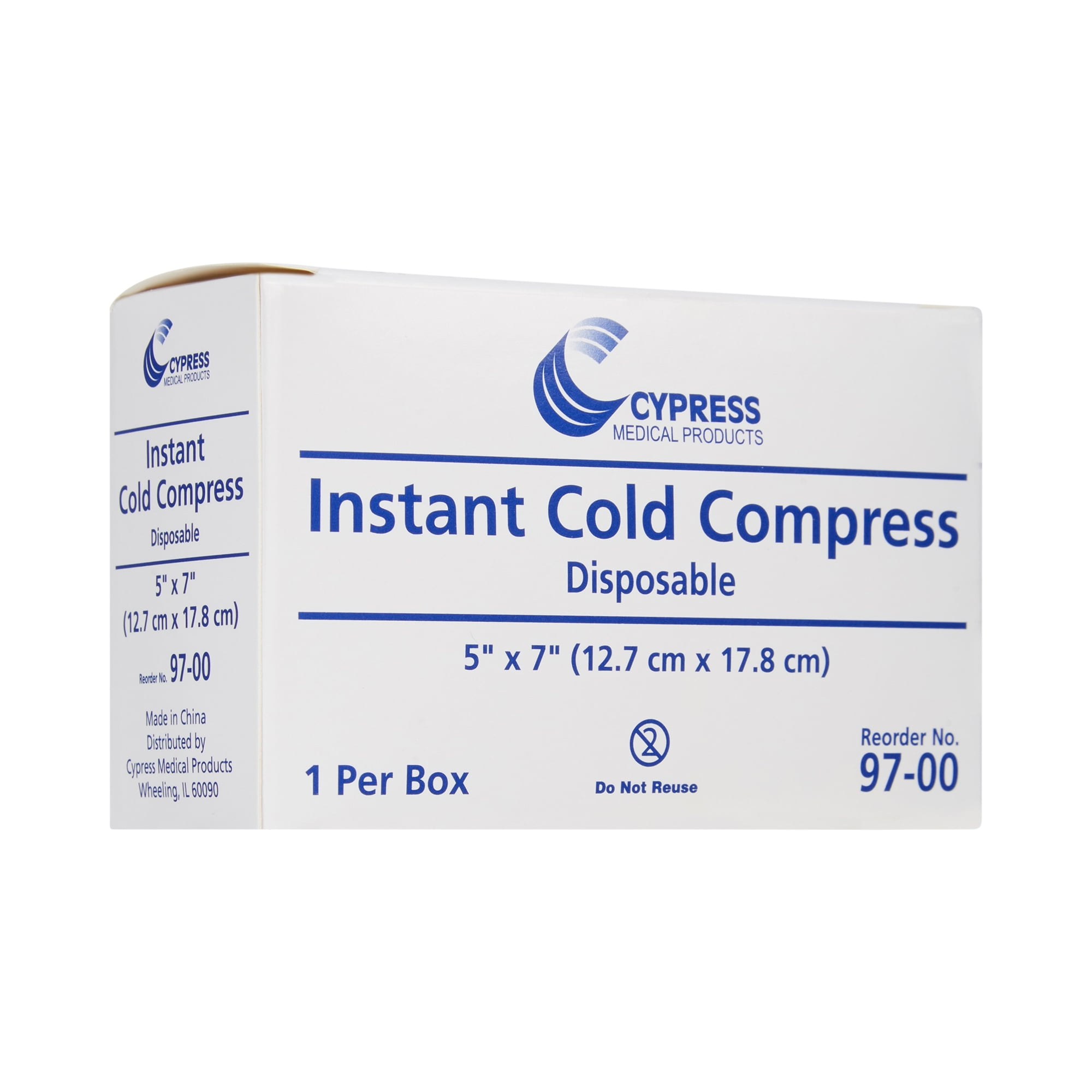 Cypress Disposable Plastic 5 x Instant per Case 97-00 Pack 7\