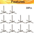 thumbnail image 4 of Huggeg 30 Pcs M3-0.5x30mm Petites Vis de Machine 304 Acier Inoxydable Phillips Vis de Tête de Poêle Vis de Réparation Électronique Vis Croisée Petites Vis Mini Vis pour Fixations de Micro Appareils UA824-6944, 4 of 6