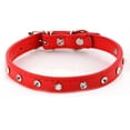 thumbnail image 1 of Collares de seguridad de cuero con remaches para gatos | Se estiran a mano | Ligeros y resistentes, 1 of 5