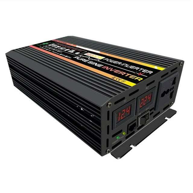 12000W Pure Sine Wave Inverter DC 12v/24v/48v/60v To AC 220 Portable Power Bank Converter Solar Inverter Car Converter ,Wide Usage