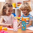 thumbnail image 4 of Botella SANDJEST Kids de acero inoxidable con aislamiento de 350 ml, color rosa, 4 of 7
