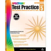 Spectrum Test Practice Workbook (160 pages) Grade 5