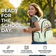 thumbnail image 6 of DISNIMO Koala Printed 17 Inch School Backpack for Kids Lightweight Kids Bookbag for Elementary and Middle School Large School Bag with Multiple Storage Pockets, 6 of 7