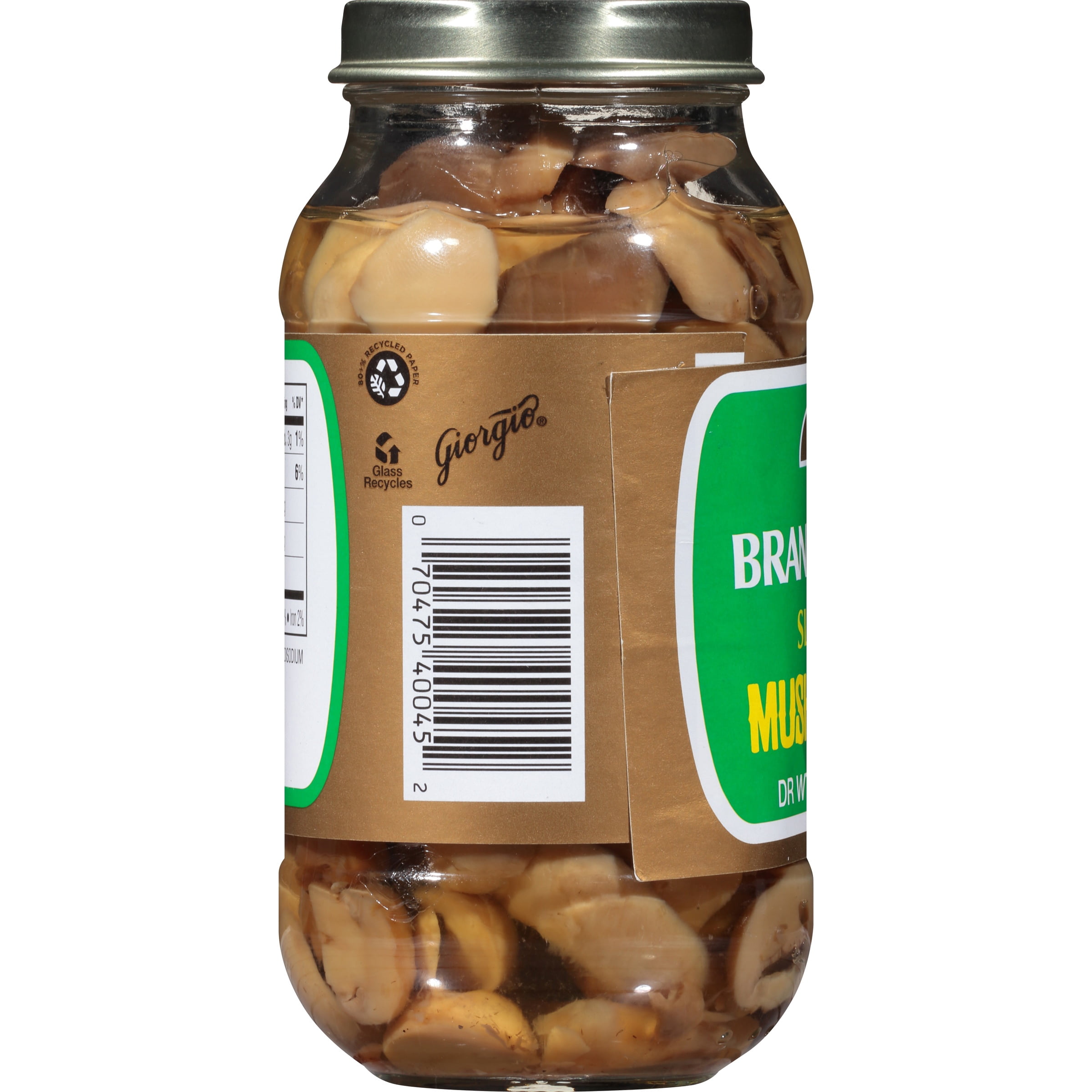 Brandywine Sliced Mushrooms 6 Oz Jar