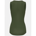 thumbnail image 4 of Womens Sleeveless Crew Neck Tank Tops Fashion Summer Casual Basic Slim Fit Racerback Top Shirt Blouses, 4 of 5
