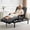 80inch Black, variant on Leavader Adjustable Electric Lift Bed for Seniors - Remote Control with One-Touch Backrest Lift & Leg Lowering, Assisted Bed w/Mattress & Detachable Meal Tray, Safe Standing/Sitting/Lying Aid