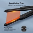 thumbnail image 4 of Terviiix Plancha plana tipo lápiz para bordes y cabello corto, plancha de pelo pequeña de 3/10 pulgadas para hombres, mini plancha plana de cerámica para Pixie y barba, calentamiento rápido de 15 s, d, 4 of 5