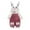 Purple, variant on PINQI Toddler Outwear Baby Girl Boy Cute Animal Long Sleeves Rabbit Ears Hooded Button Romper Warm Jumpsuit Outfits Coat Jacket for 0 to 18 Months