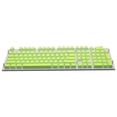thumbnail image 2 of lionlar 108 Keys PBT Pudding Keycaps Set Game Key Caps for Cherry Mechanical Keyboard Green, 2 of 4