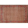 thumbnail image 1 of Ahgly Company Indoor Rectangle Contemporary Tangerine Pink Abstract Area Rugs, 8' x 10', 1 of 6