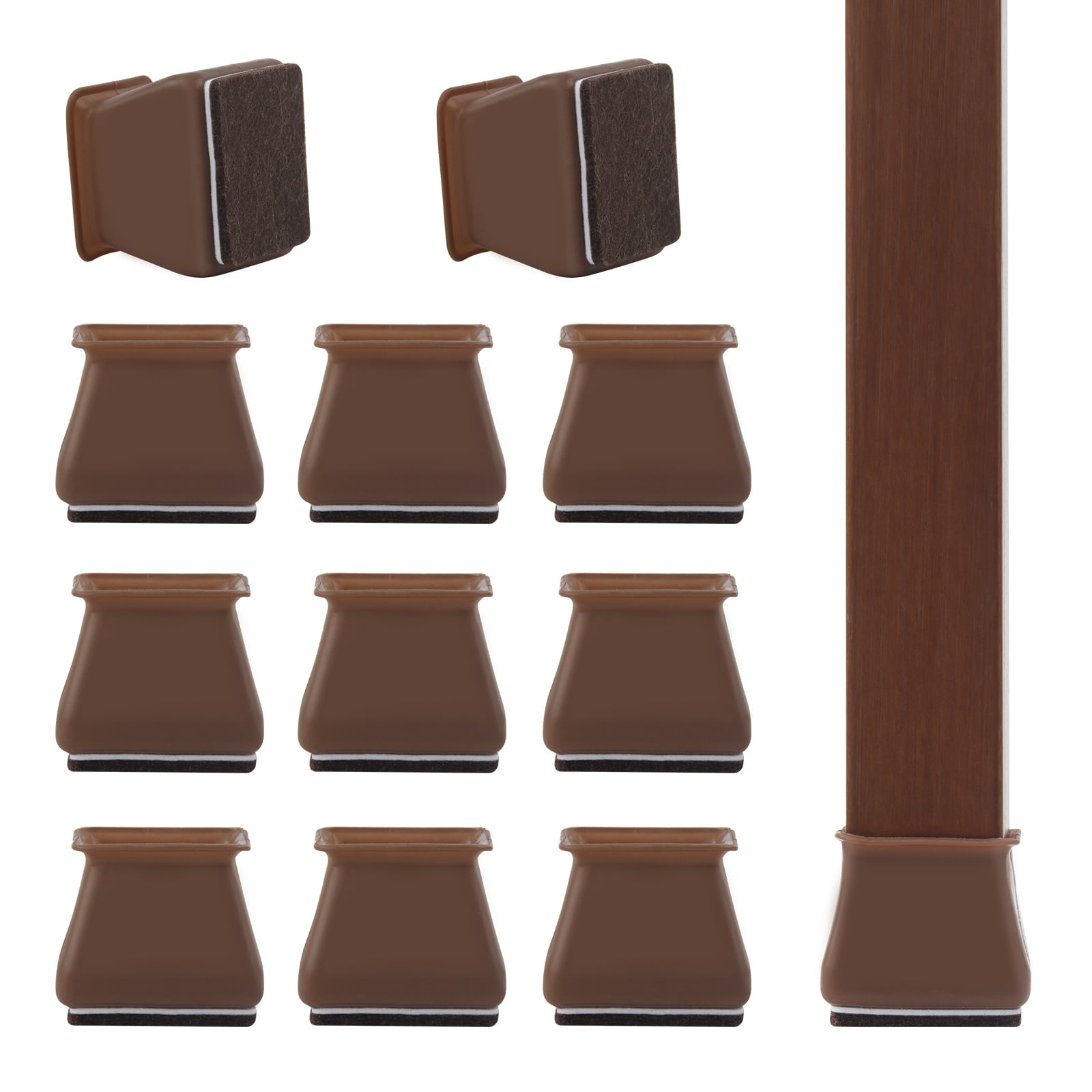 SUSIMOND 32 Packs Silicone Chair Leg Floor Protectors for Hardwood