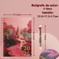 thumbnail image 2 of Colorworld Agenda 2025 Con Bolígrafo Acerca Retos Y Sueños, 2 of 8