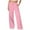 Pink, variant on Tawop Womens Sweat Pants Baggy Wide Leg Sweatpants Drawstring Flowy Lightweight Pants with Pockets ,Gray ,L
