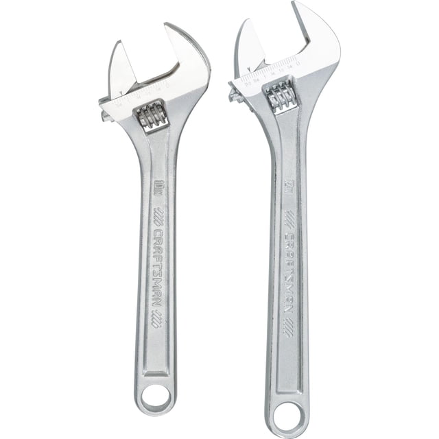 Juego de llaves ajustables Craftsman CMMT12002, 2 piezas