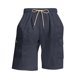 thumbnail image 4 of pstuiky Pantalones cortos deportivos, Pantalones cortos versátiles de color sólido con múltiples bolsillos y cintura elástica con cordón para hombre Pantalones cortos cargo, 4 of 6