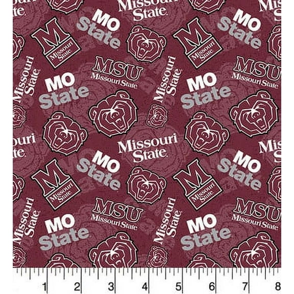Missouri State MSU-1178 Tone on Tone cotton
