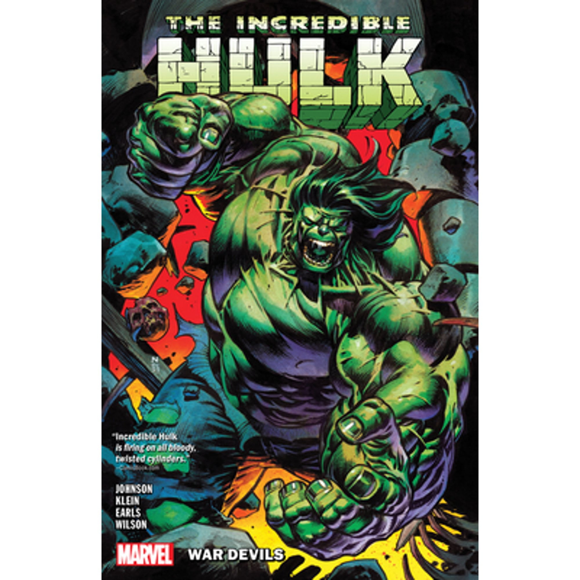Pre-Owned Incredible Hulk Vol. 2: War Devils (Paperback) by Phillip Kennedy Johnson, Nic Klein
