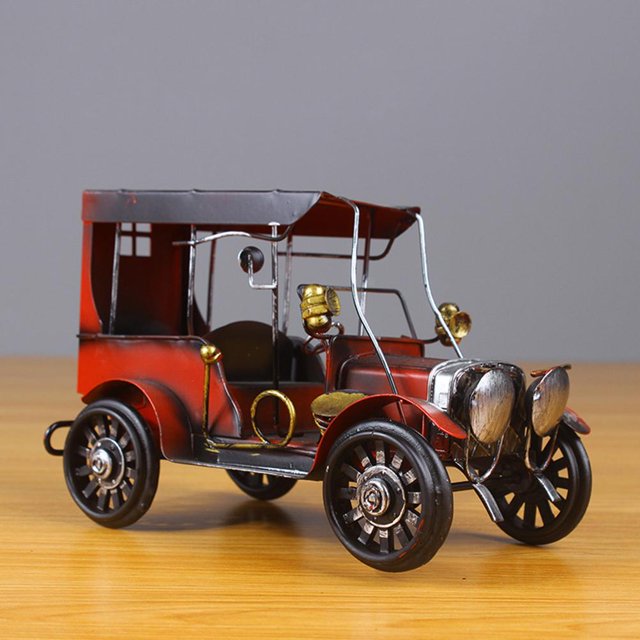 Metal Nostálgico Retro, Modelos De Coche, Adornos, Decoración Creativa Para El Hogar, Para Mesa, Armario, Sala De Estar Eigraketly HA041883-02