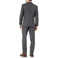thumbnail image 3 of Adam Baker Men's 2-Piece Wool Blend Double Breasted Solid Dress Suit, 3 of 5