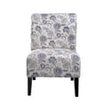 thumbnail image 1 of Nathaniel Home Fauteuil d'appoint Khloe Blue Flora, 1 of 5