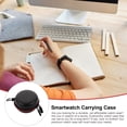 thumbnail image 2 of Miangastore 1 Set Smartwatch Carrying Case Storage Black Leather Premium Design for Smartwatch Outdoor Use, 2 of 9