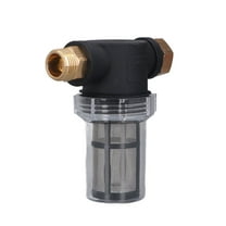 Garden Hose Filter for Pressure Washer Inlet Water Inline Sediment Whole House Prefilter