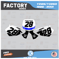 thumbnail image 3 of Kalair GFX Graphics Kit for Yamaha YZ125 (1996-2001) Factory Series, 3 of 5